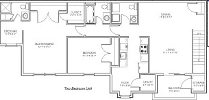 2BR/2.5BA - Hawthorne Gardens