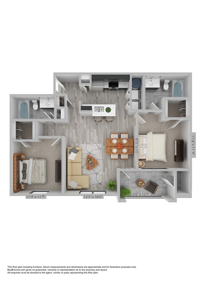 Floorplan - LA SIERRA APARTMENTS