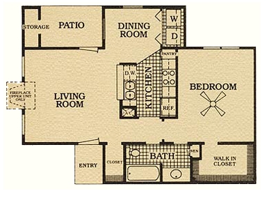 1BR/1BA - Hunters Creek Apartments