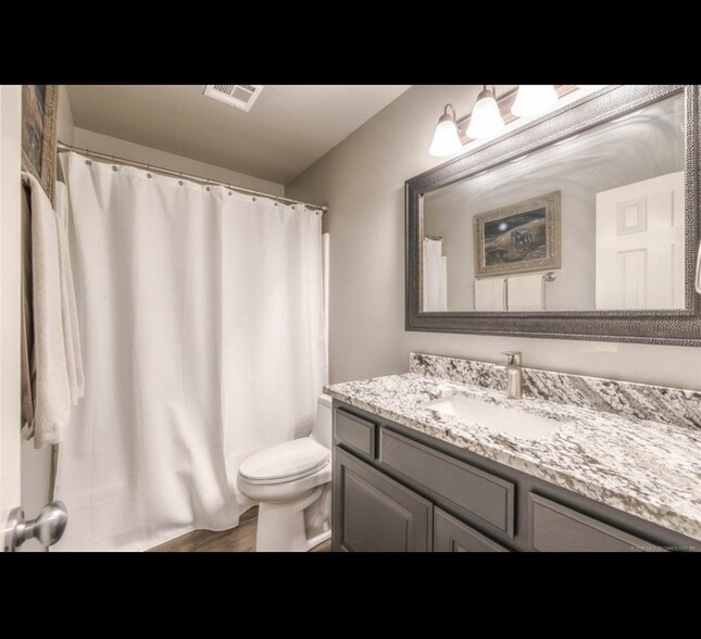 Guest bath - 1908 W El Paso St