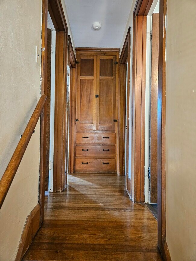 Upstairs hallway/ built in - 709 Camlin Ave