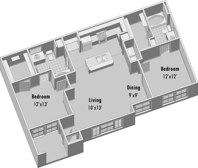 Floorplan - Villas of Spring Creek