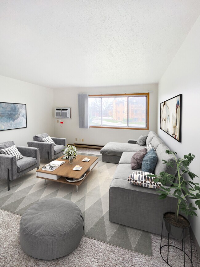 Living room - No balcony - Arrowhead Estates 2601