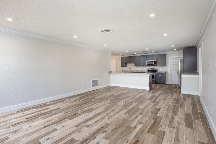 Living room and kitchen - 22766 SW 56th Ave