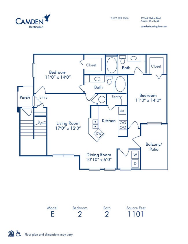 Floorplan - Camden Huntingdon