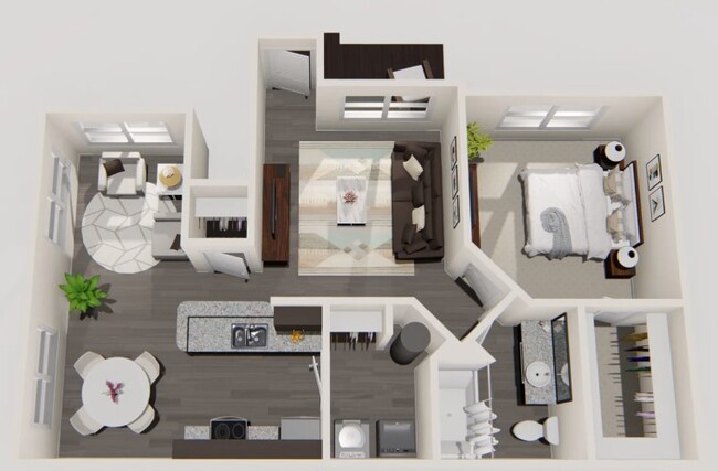 Floorplan - 2211 Grand Isle Apartments