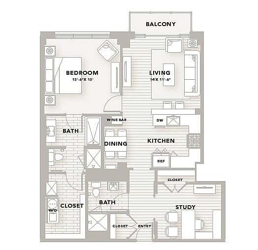 A19 Floorplan - The Star
