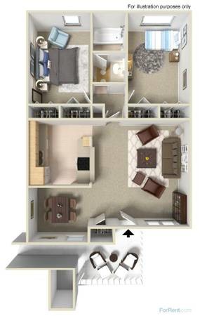 Floorplan - Eagle Pointe Apartments