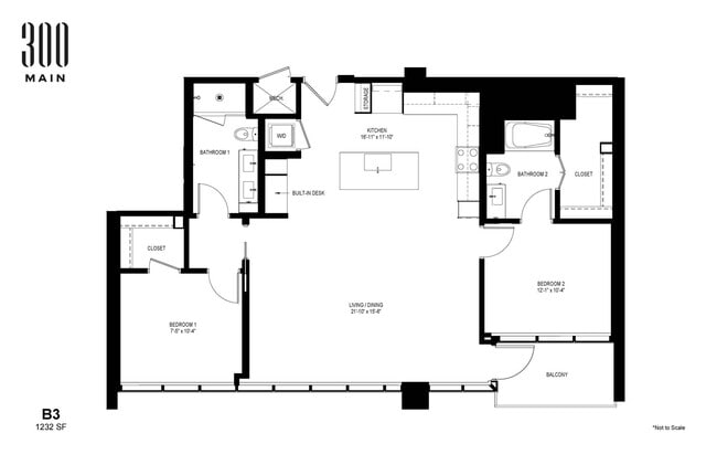 Floorplan - 300 Main