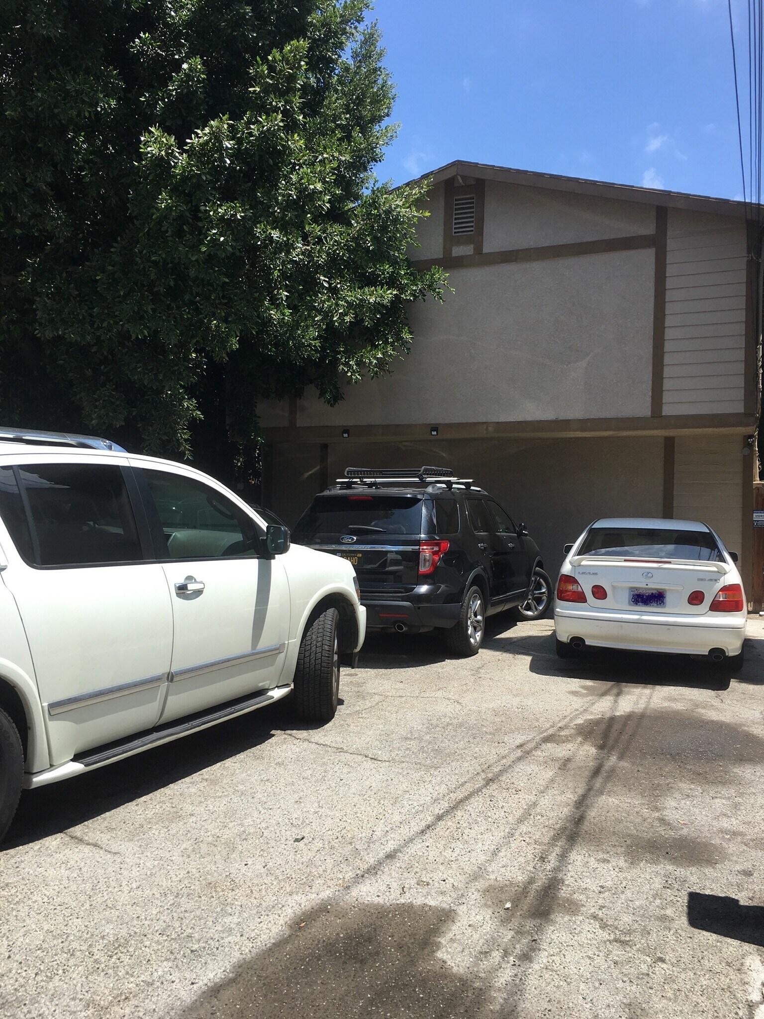 Rear parking spaces x6 - 1819 Beloit Ave