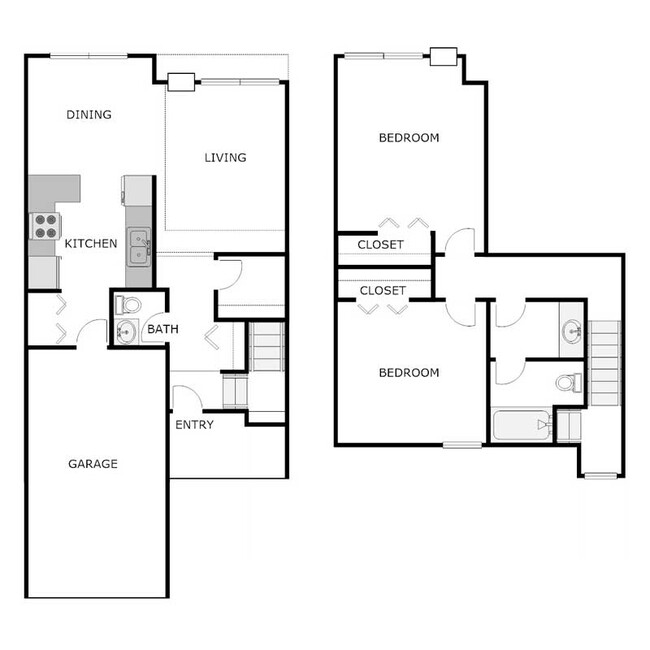 Floorplan - SOUTHRIDGE TOWNHOMES