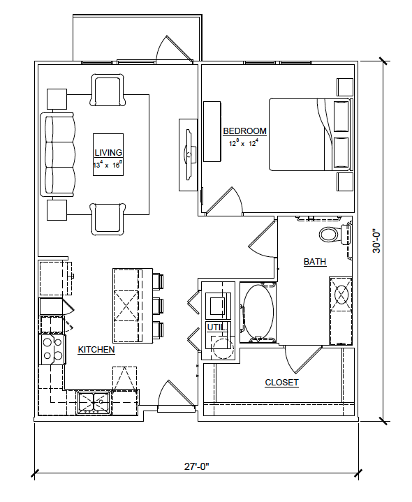 Floorplan - Magnolia at Inwood Village II