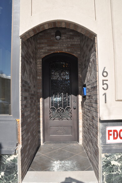 Entrance to unit - 651 Main St