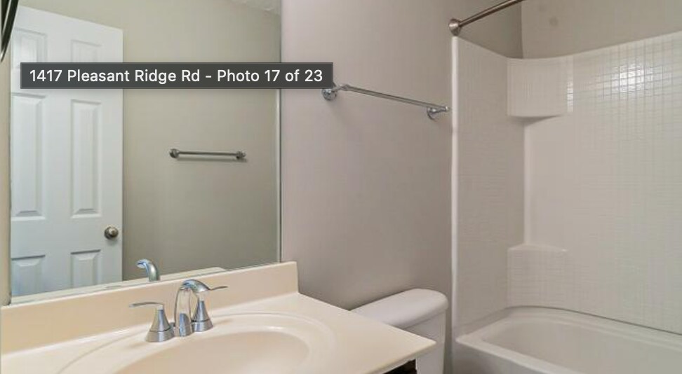 Guest Bathroom - 1417 Pleasant Ridge Rd