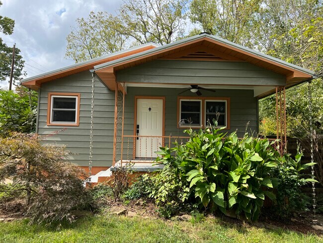 Traditional West Asheville bungalow style house with porch. - 73 Swannanoa Ave