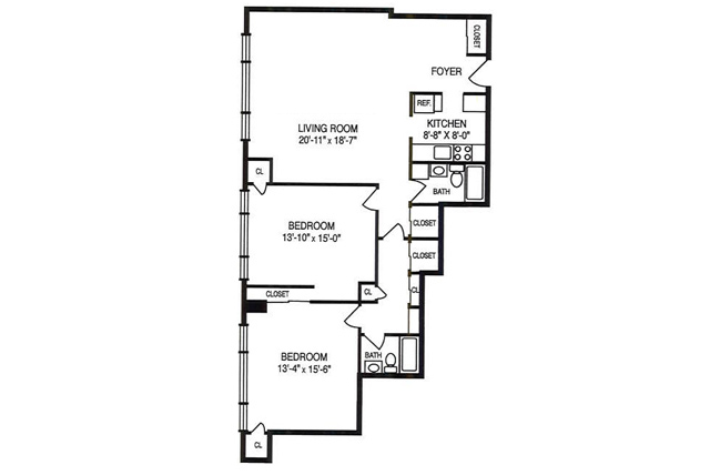 Floorplan - Hallmark House