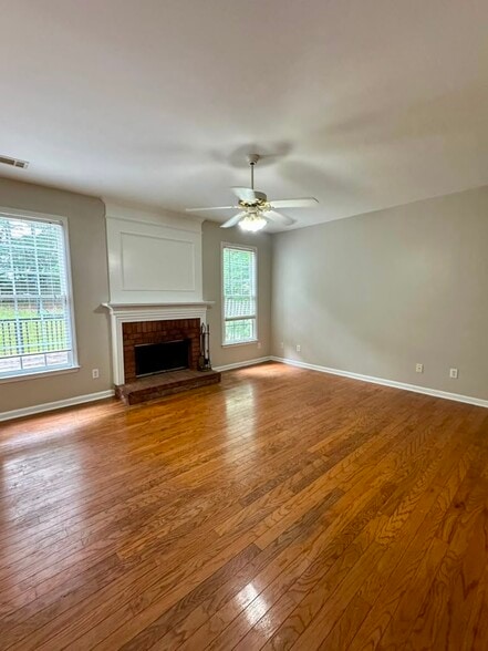 Hall with Fire place - 1023 Tanners Point Dr