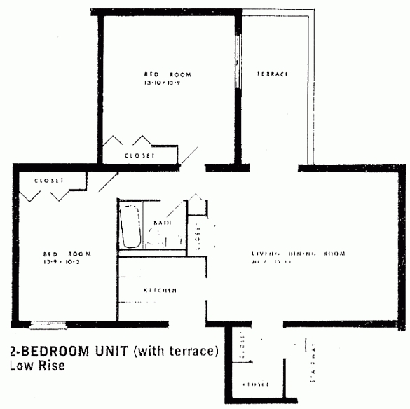 Floorplan - Twin Towers