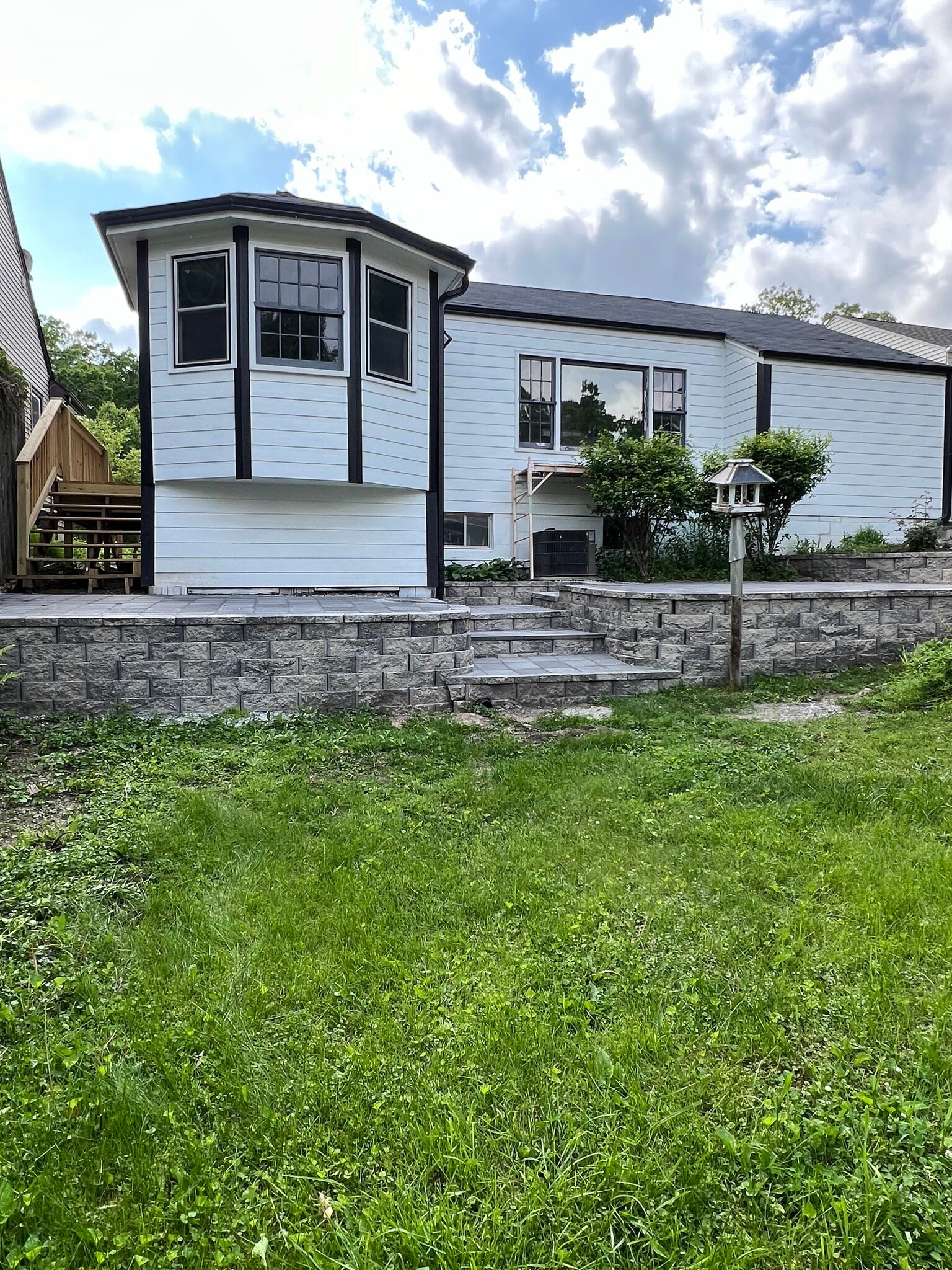 Backyard patio. - 2819 36th St