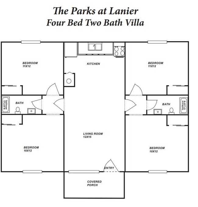 Floorplan - Parks at Lanier