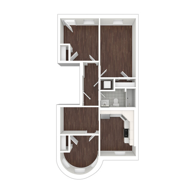 Floorplan - Clearway Apartments