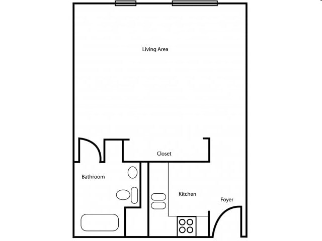 Studio - Abundant Life Towers II