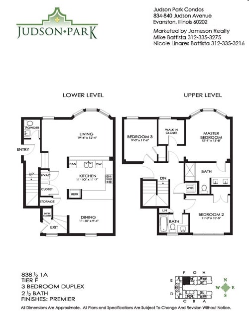 3BR/2.5BA - 834-40 Judson Ave.