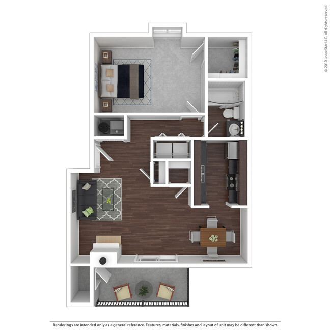 Floorplan - Woodbridge Apartments