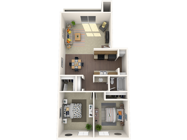 Floorplan - The Mod Apartments