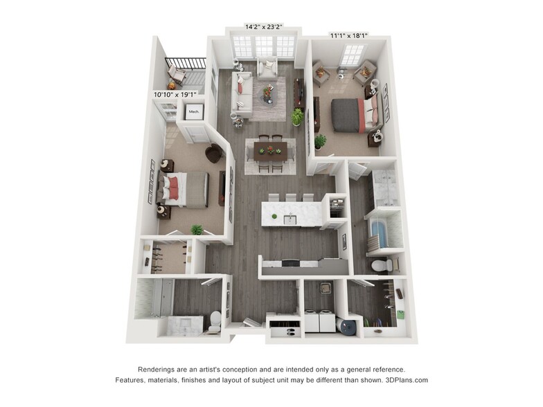 Interior Photo - Kilbourn Place on East