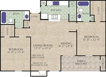 Floorplan - Southern Oaks