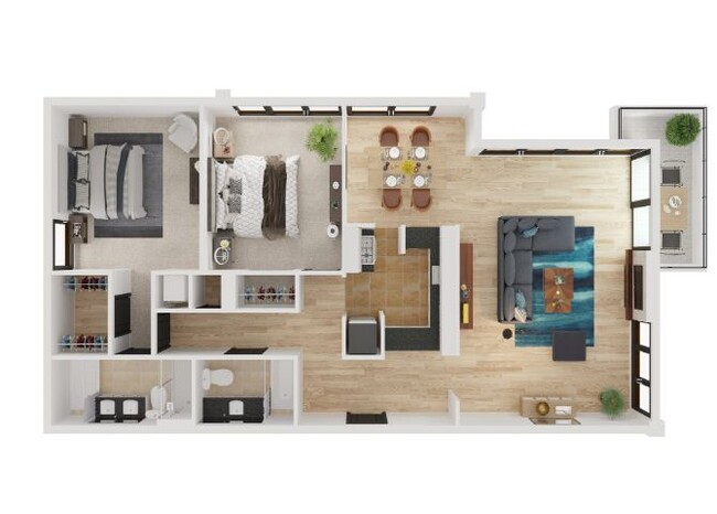 Floorplan - Skyline Terrace