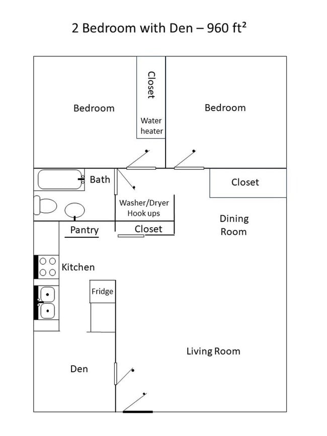 Building Photo - Two bedroom with den! Washer/Dryer in unit...