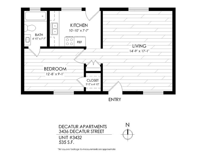 Floorplan - Decatur Apartments