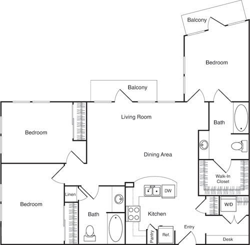 Floorplan - Parc on Powell