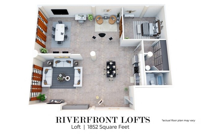 Floorplan - RiverFront live - Work Lofts