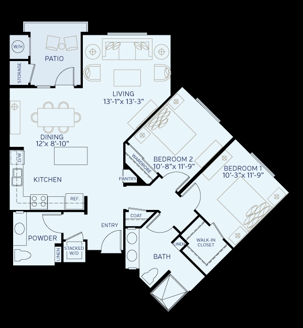 Santa Rosa - Azulon at Mesa Verde, a 55+ Apartment Comm...