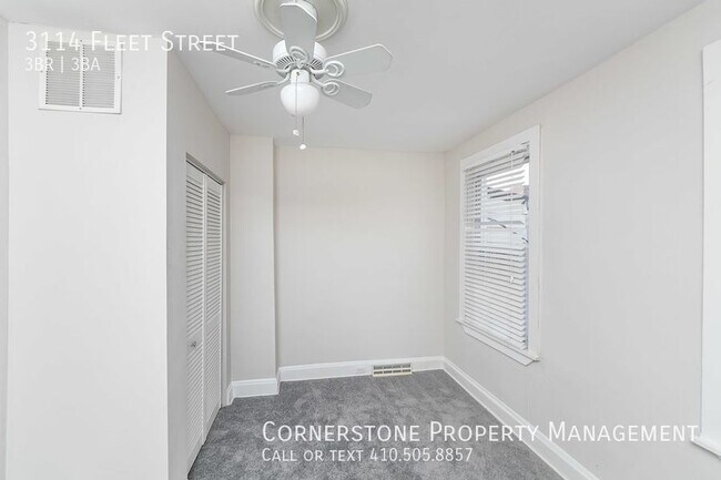 Building Photo - 3 bed, 3 bath I $2500| 3114 Fleet St. Balt...