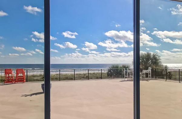 view from master bedroom - 601 1st St S