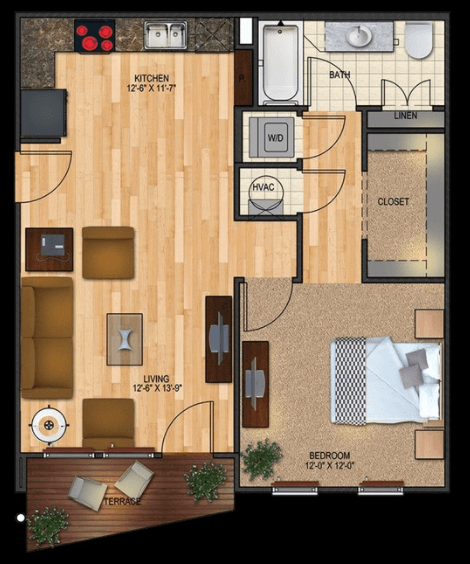 Floorplan - Vyne on Central