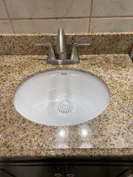 New vanity sink with granite countertop - 4417 Rosa Ave