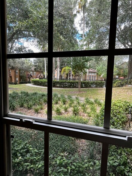 View of pool from master bedroom - 6420 Raleigh St