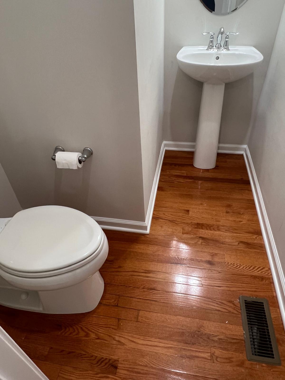 Main Level Half Bath - 2010 Hemlock Ln