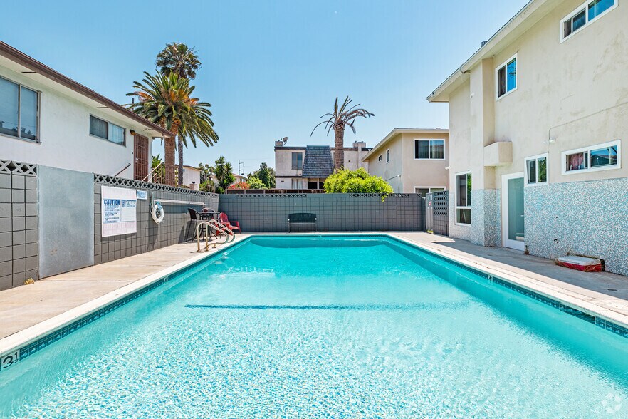 Primary Photo - Retro Style Apartment Building with Pool a...