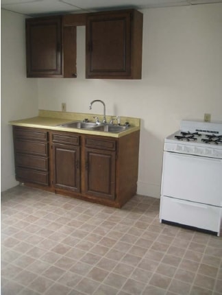 Kitchen - Amherst Coach Apartments