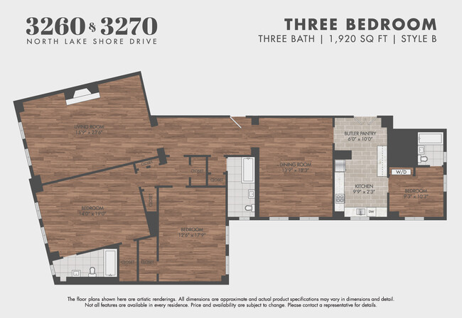 Floorplan - 3260-70 N Lake Shore Drive