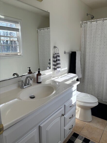 Master bathroom with tub/shower - 1110 Tolleys Ln