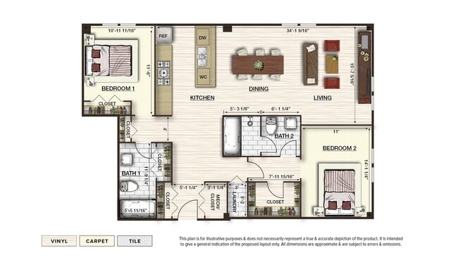 Floorplan - The Pinnacle @ 65
