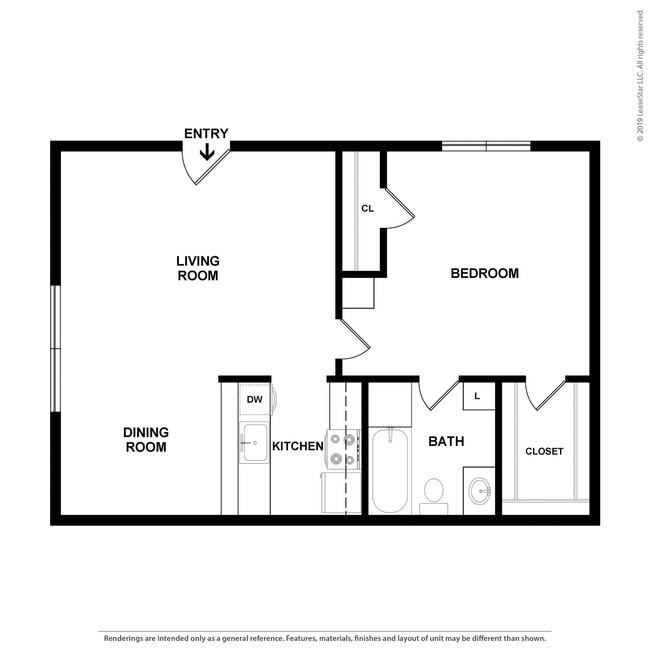 Floorplan - Loreto Apartment Homes