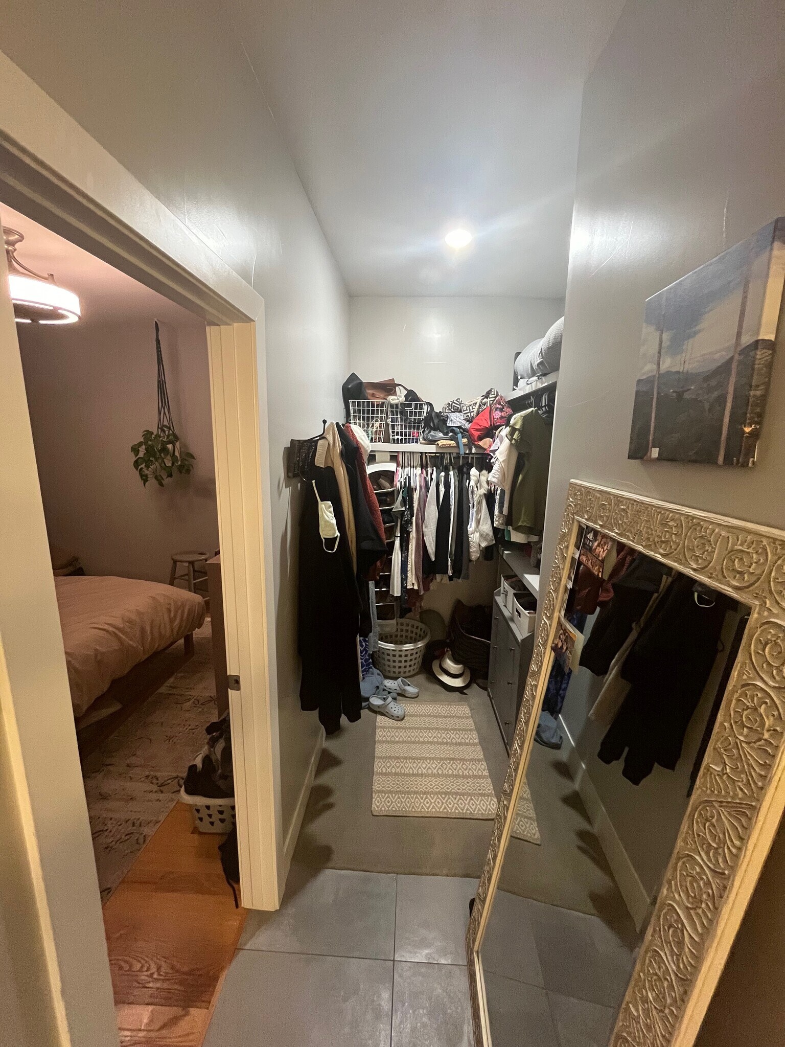 walk in primary closet - 3326 S Washington St